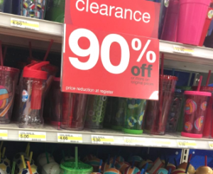 target summer clearance 90 off