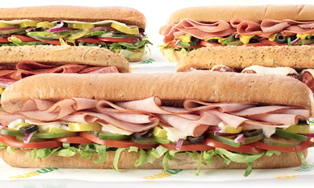 Subway 4 99 Footlong Sandwiches Limited Time Only 