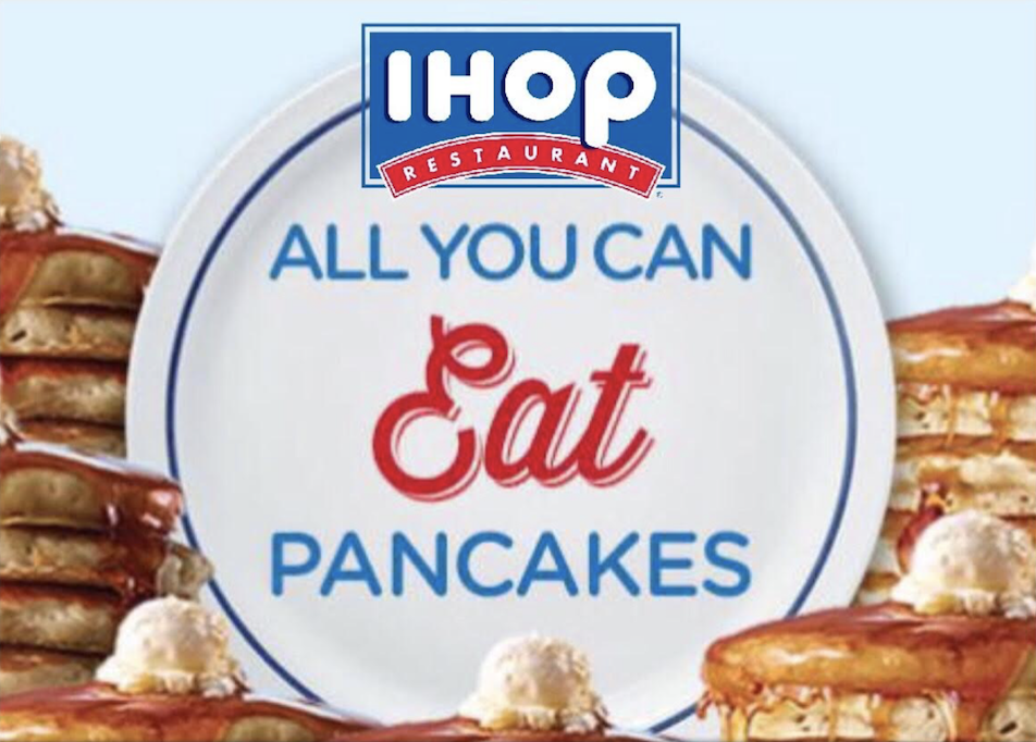 IHOP All You Can Eat Pancakes Only 3.99 (Ends 2/12)