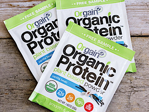 FREE Sample of Orgain Organic Protein Powder — Coupon Pro