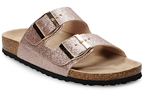 kohl's sandals clearance
