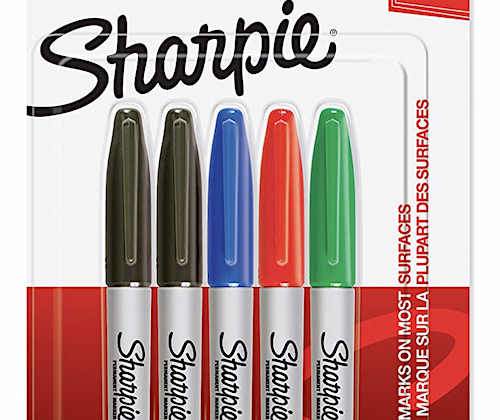 Office Depot: Sharpie Permanent Markers 5-Pack β Only $1